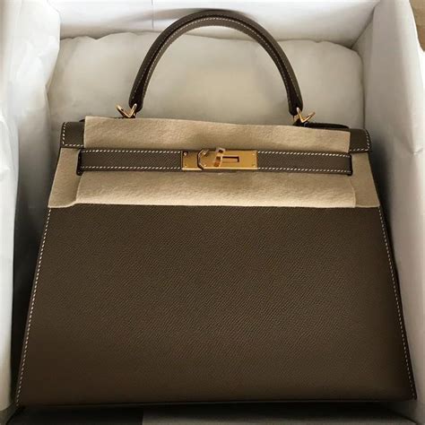 hermes kelly 28 epsom sellier gold|etoupe epsom Hermes.